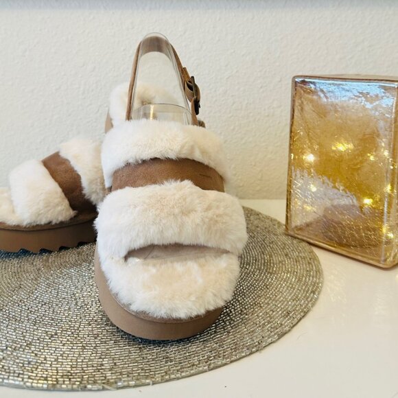 Koolaburra by UGG Women’s Fuzz’d Out Sandals – Size 12 NEW w/Box - Picture 8 of 8